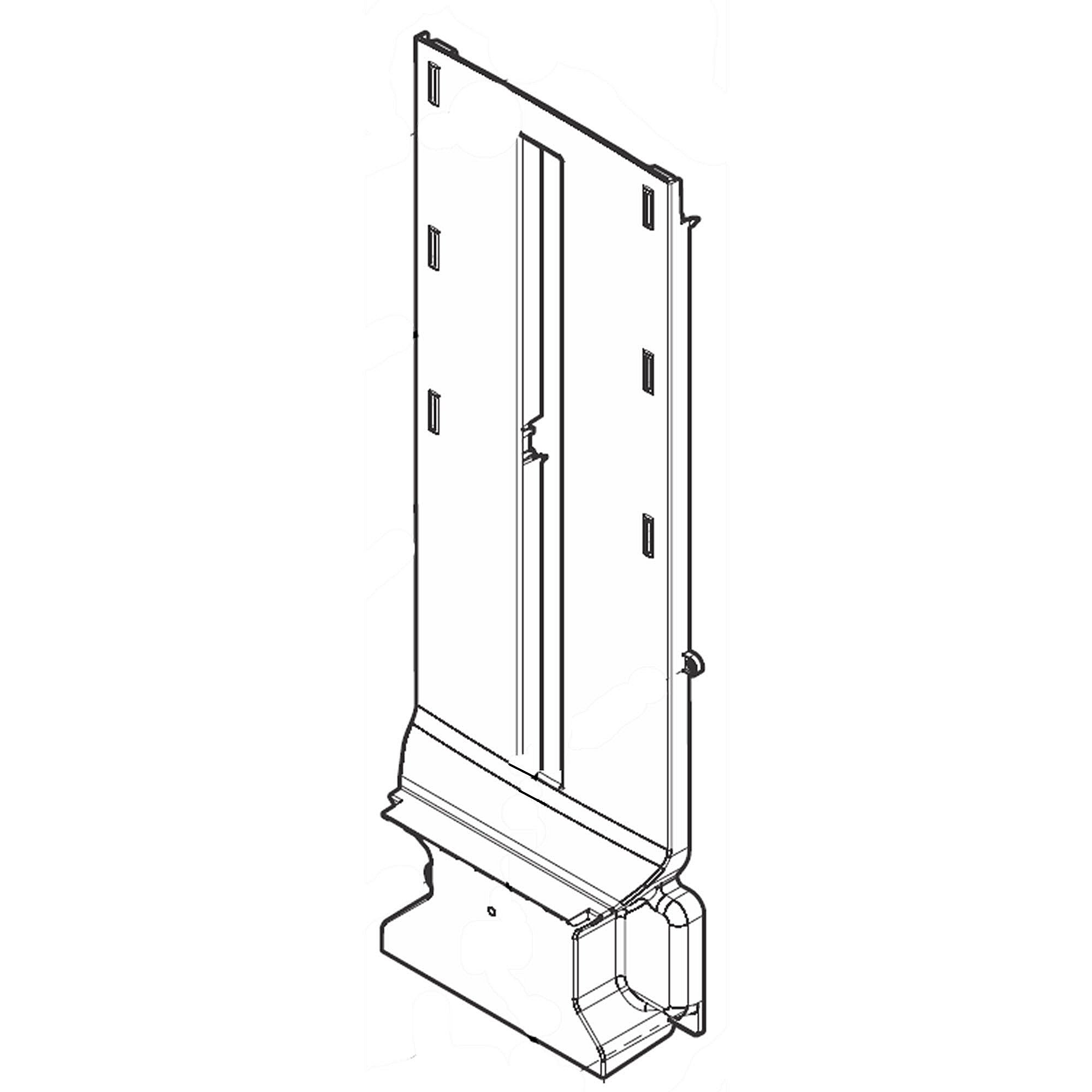 Part #5304510254, Air Tower Assembly With Damper / 33.00 x 13.00 x 4.00