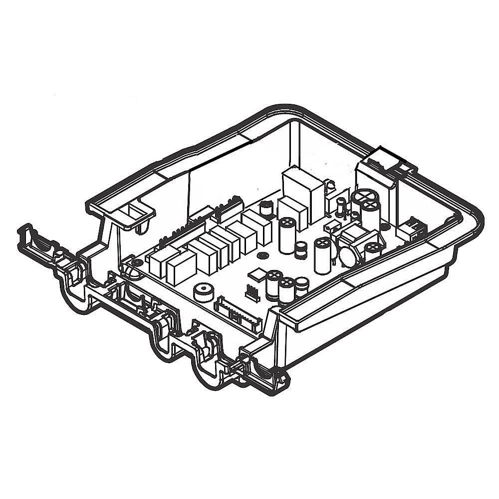 Part #5304510310, Electrolux Refrigerator Electronic Control Board / 9.30 x 7.85 x 2.55