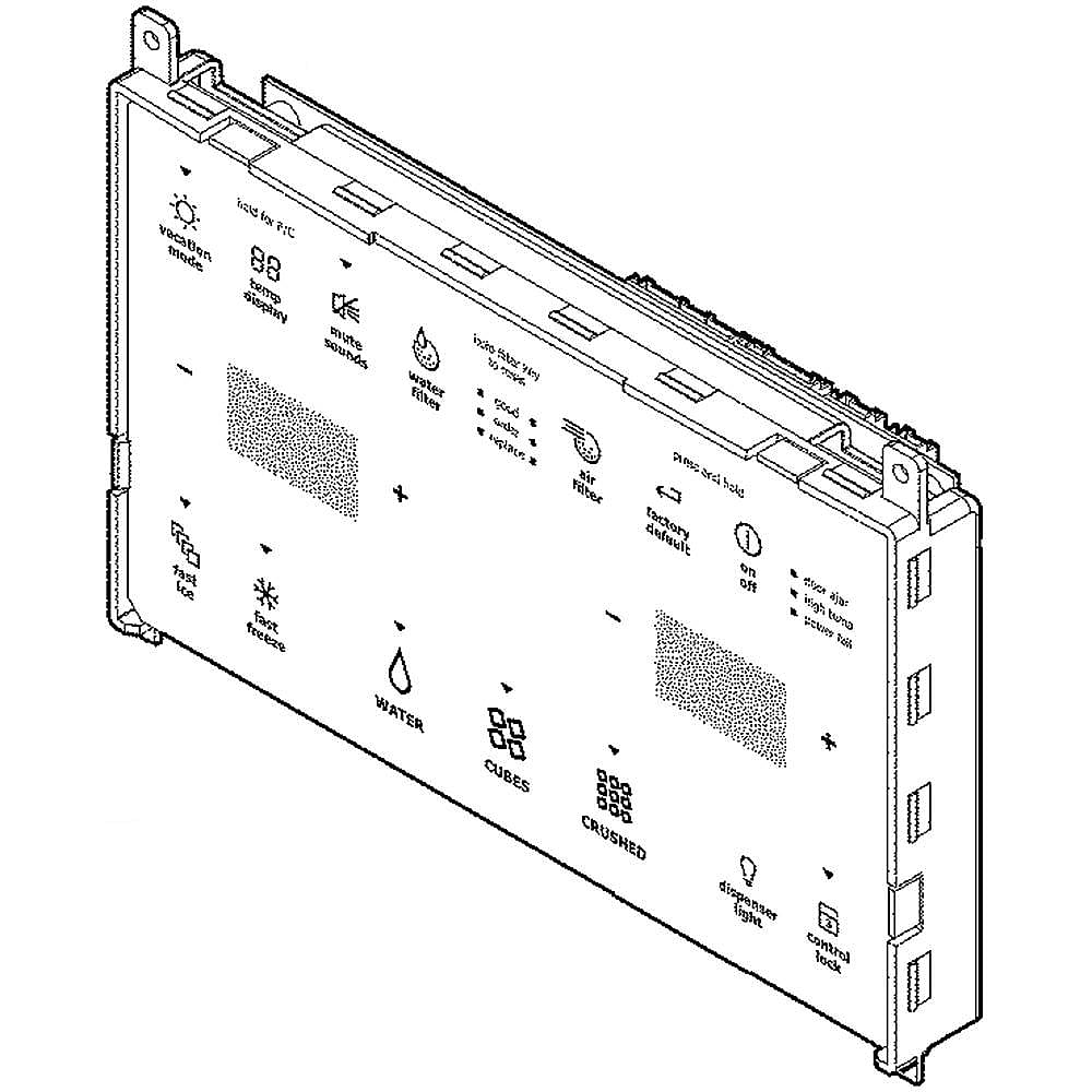 Part #5304510412, User Interface Control Assembly With Housing