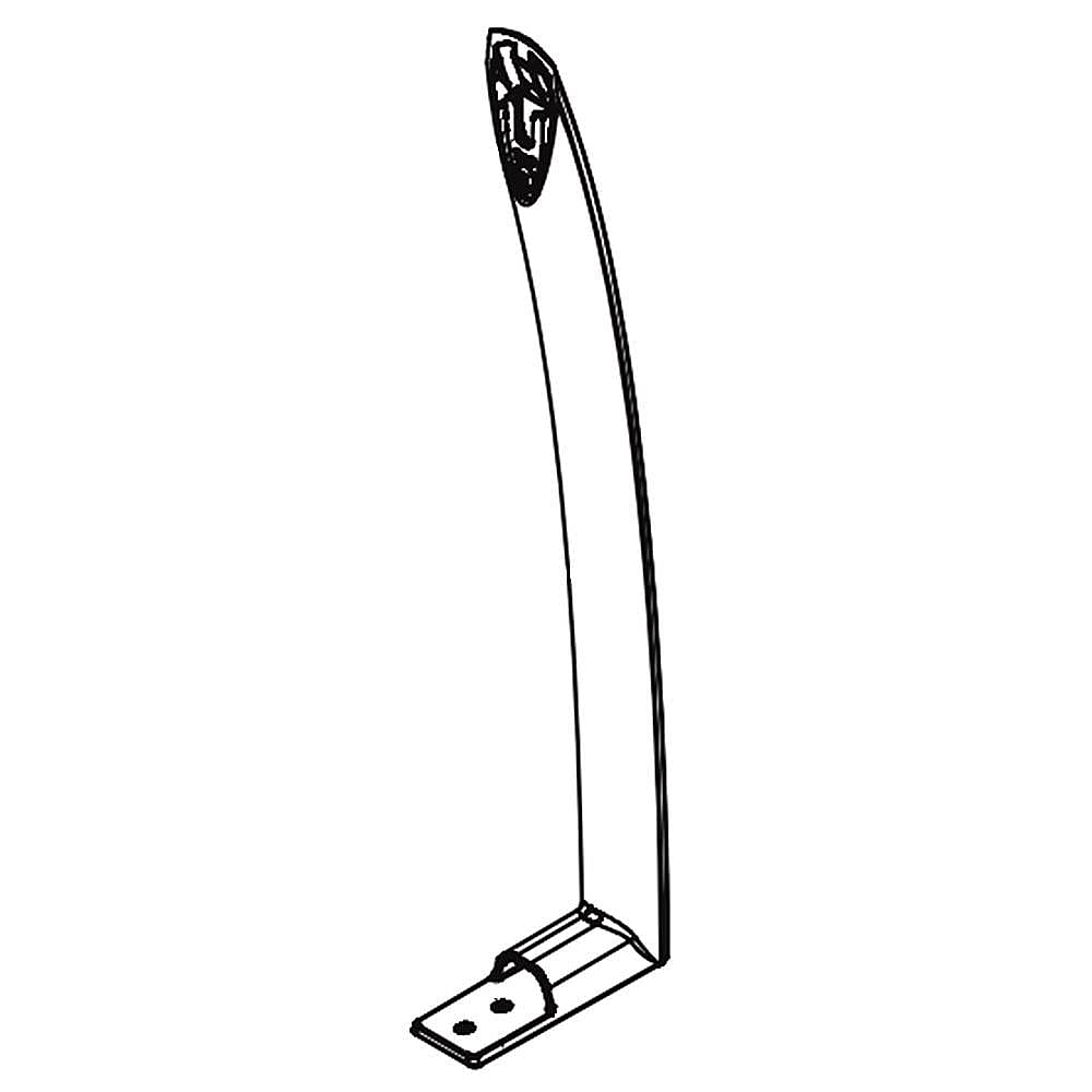 Part #5304511131, Refrigerator Freezer Door Handle Assembly (Black Stainless) / 19.35 x 5.40 x 2.15