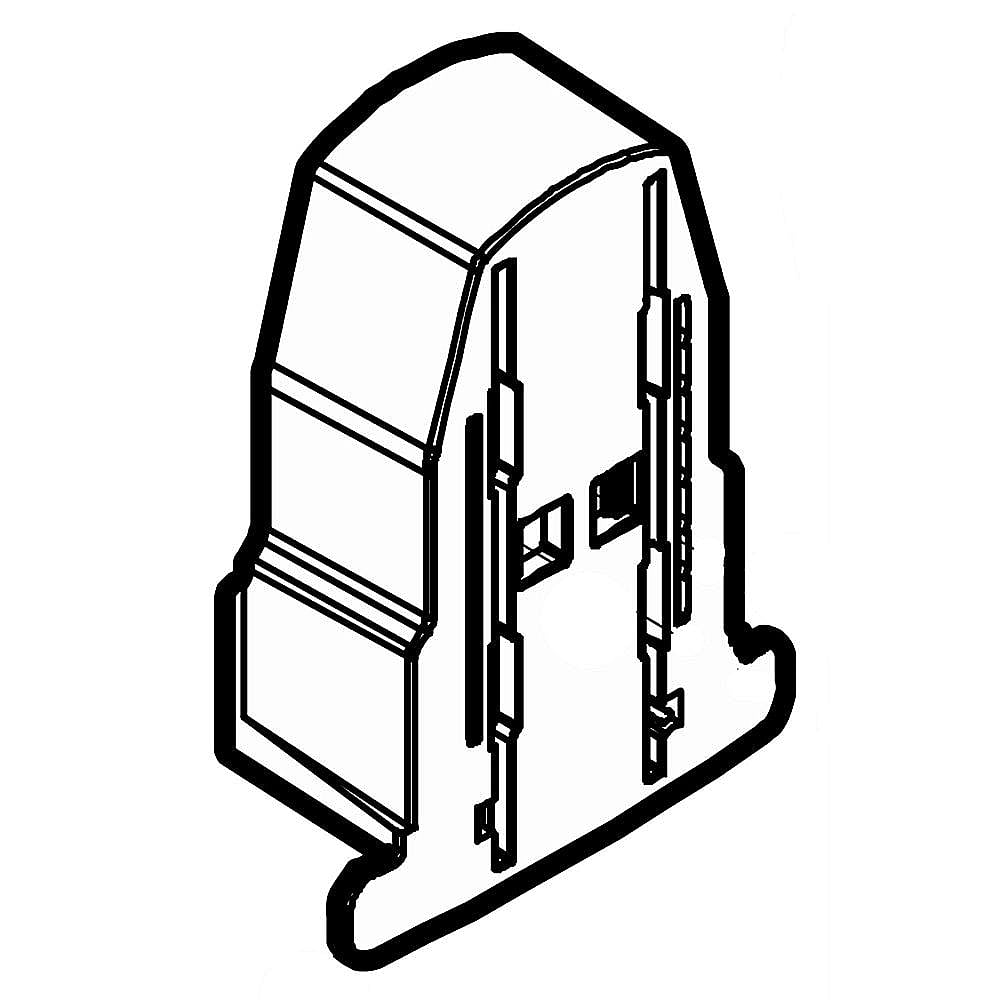 DAMPER, EVAPORATOR FAN COVER