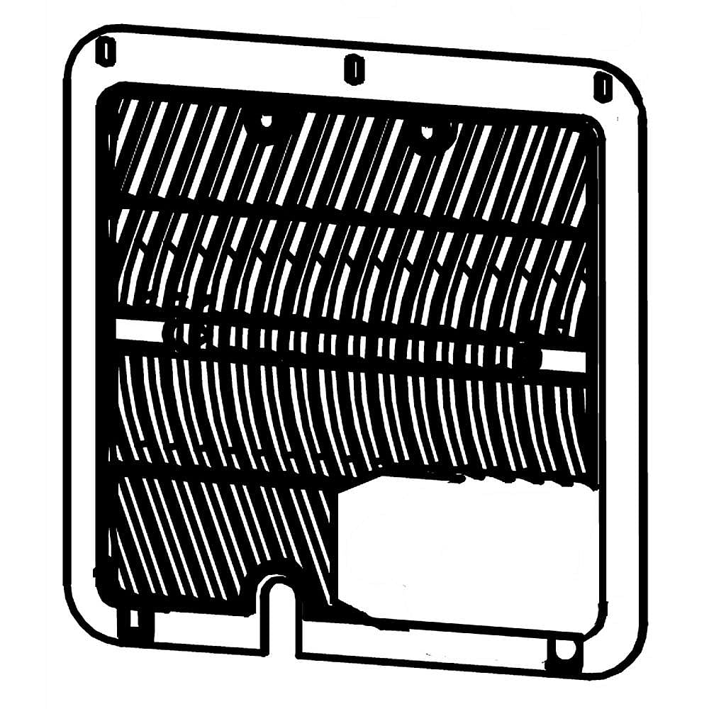 Part #5304512577, Freezer Grille / 8.60 x 8.10 x 2.95
