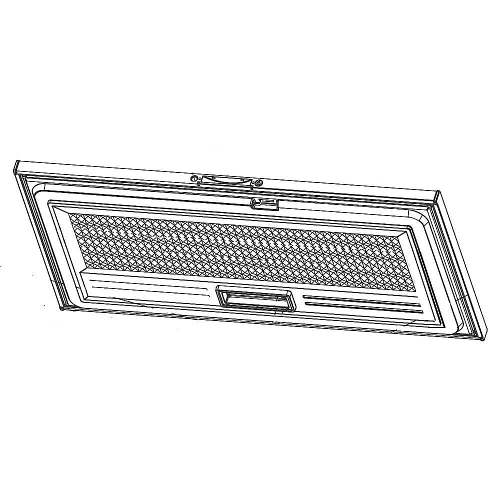 Part #5304512582, Crosley Freezer Lid Assembly / 57.00 x 36.50 x 6.75