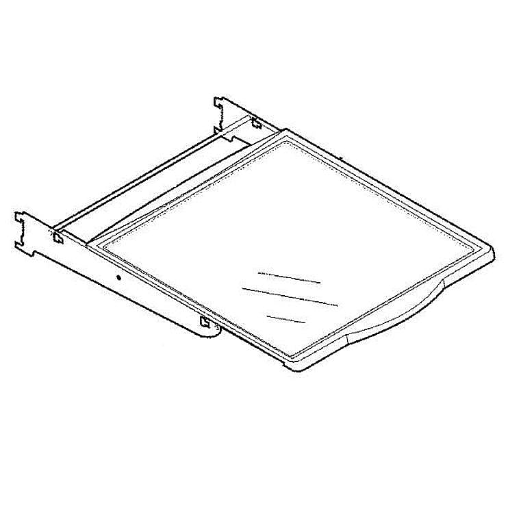 Part #5304512783, Refrigerator Spill-Safe Shelf / 23.50 x 21.00 x 10.00