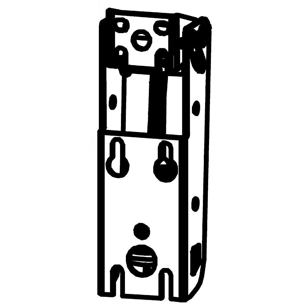 Kenmore Part #5304512836, Freezer Lid Hinge, Center | 6.95 x 2.15 x 1.60