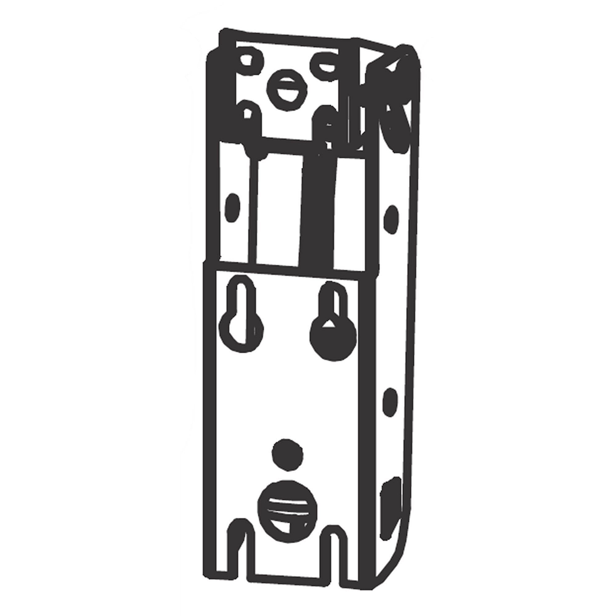 Kenmore Part #5304512837, Hinge Assembly | 7.80 x 3.15 x 2.00
