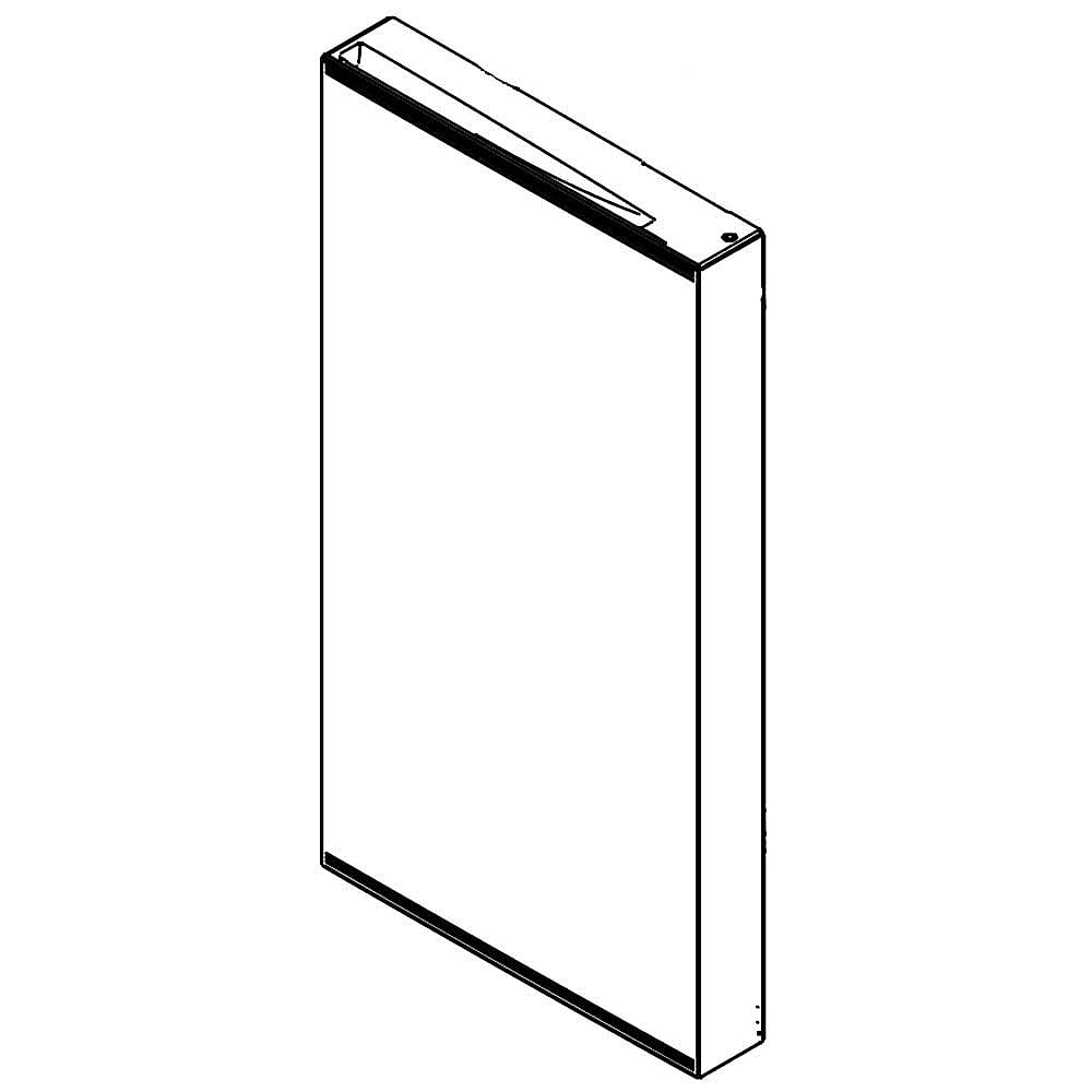 Part #5304513745, Kenmore Refrigerator Freezer Door Assembly, Right / 46.00 x 20.00 x 7.00