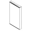 Kenmore Refrigerator Freezer Door Assembly, Left for Kenmore 25370013810 - Part 5304513748