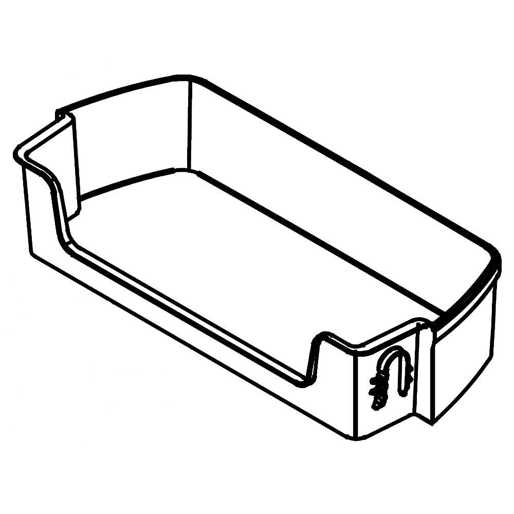 Part #5304513751, Kenmore Refrigerator Door Bin, Large / 16.65 x 7.15 x 4.00