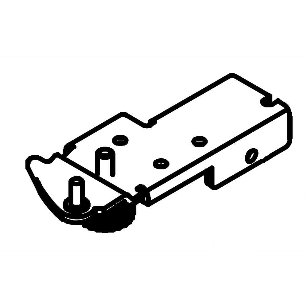 Part #5304513756, Kenmore Refrigerator Hinge / 6.65 x 2.40 x 1.80