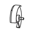 Baffle,adjustment ,fan for Frigidaire FFET1022UB - Part 5304518495