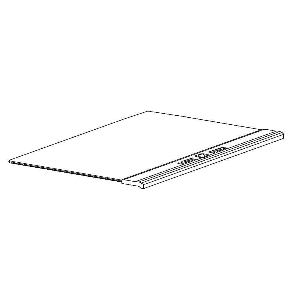 Part #5304518517, Refrigerator Crisper Drawer Cover Assembly / 19.25 x 13.25 x 0.02