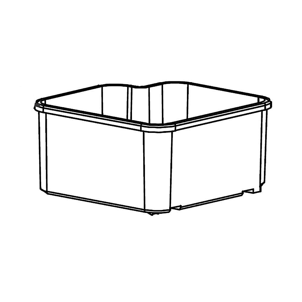 Part #5304518524, Drain Pan / 7.10 x 6.60 x 2.95