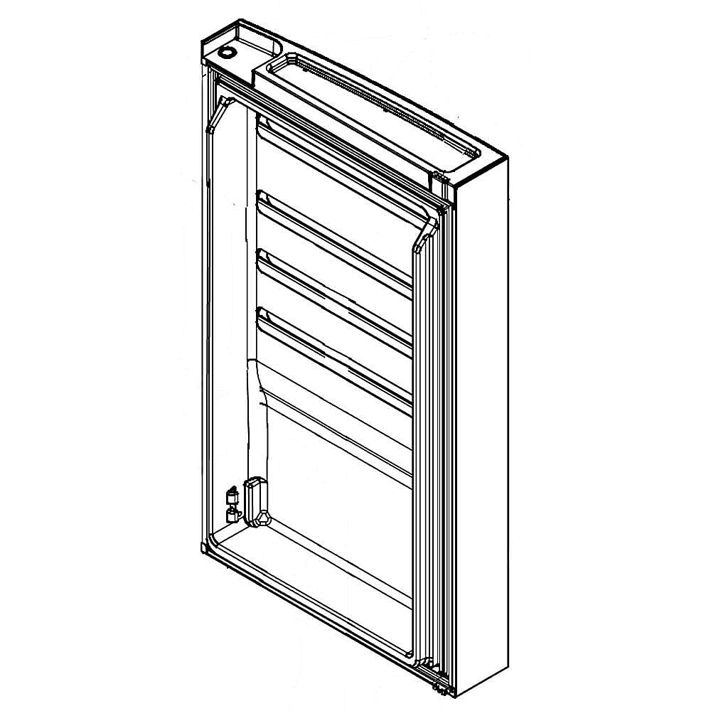 GE Part #5304531708, Refrigerator Door Assembly