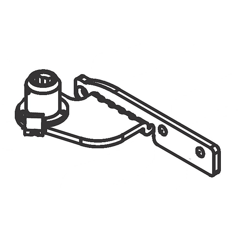 Part #5304519085, Electrolux Hinge / 4.45 x 2.45 x 1.40