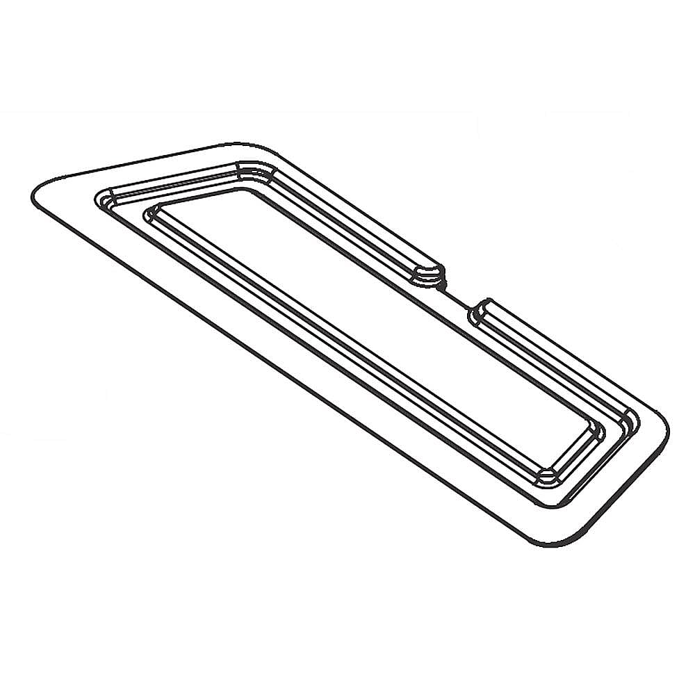 Part #5304519197, Frigidaire Refrigerator Dispenser Drip Tray / 7.15 x 2.15 x 0.25