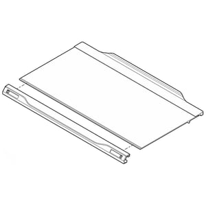 Refrigerator Crisper Drawer Cover Assembly 5304519729