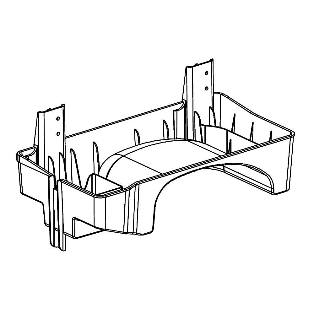 Frigidaire Part #5304520270, Pan | 12.65 x 7.00 x 5.20