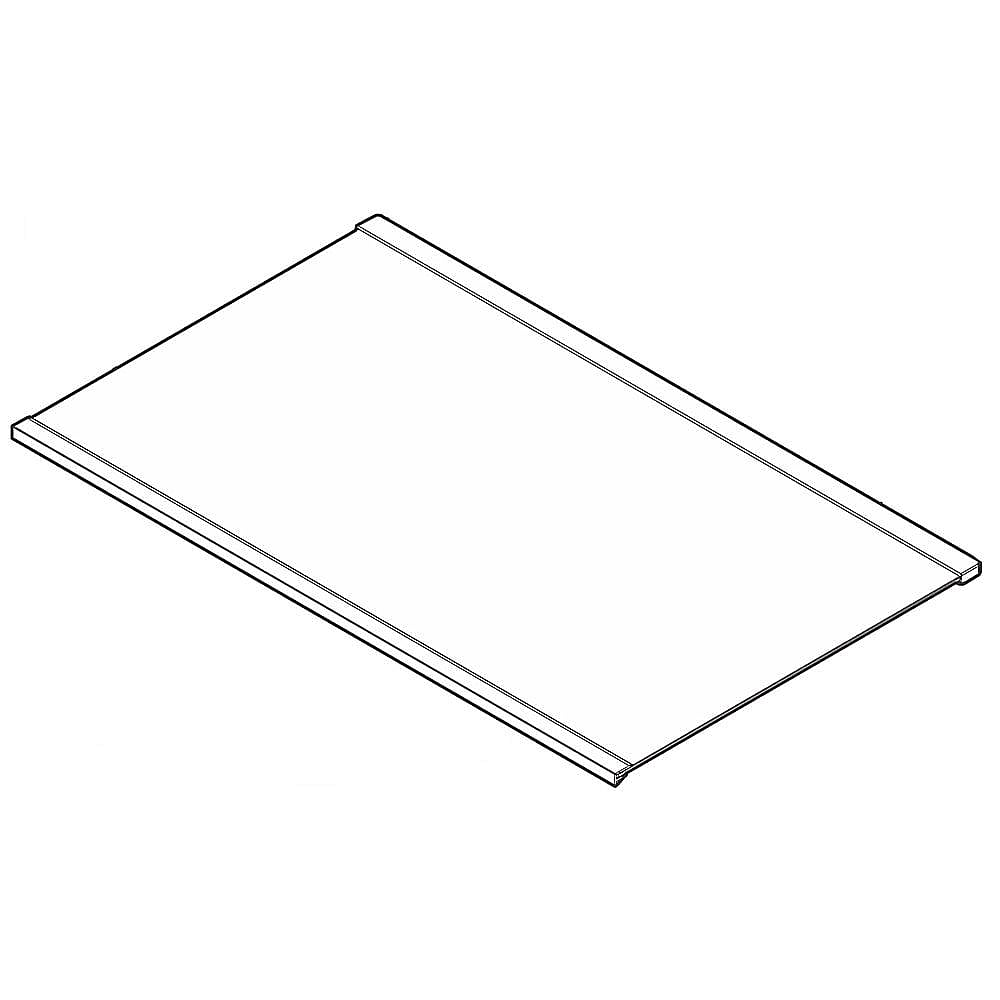 Part #5304520481, Refrigerator Freezer Shelf / 22.00 x 13.50 x 0.50