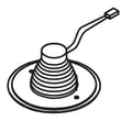 Light Assemb for Electrolux E24RD75KPS1 - Part 5304520842