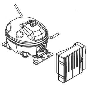 Refrigerator Compressor Assembly 5304520946