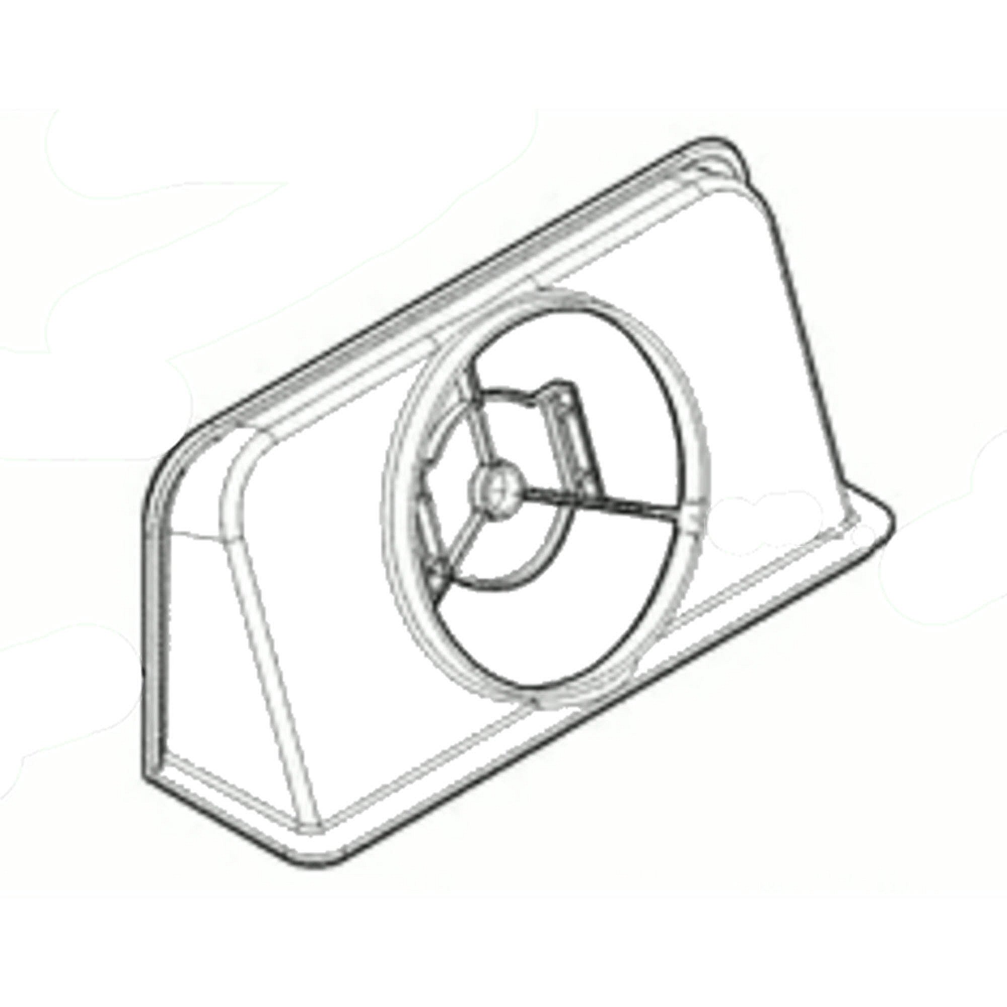Part #5304521331, Shroud-Evap Fan Mtg, w/seal