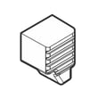 Support,evaporator ,rh for Frigidaire FFHT1835VB3 - Part 5304522326