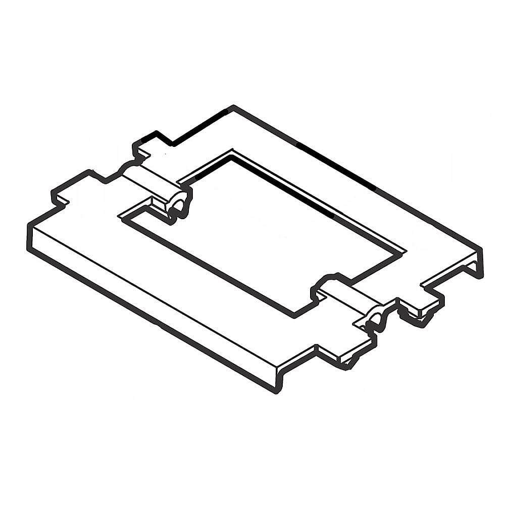Frigidaire Part #5304522333, Plate, diffuser | 4.90 x 3.55 x 0.55
