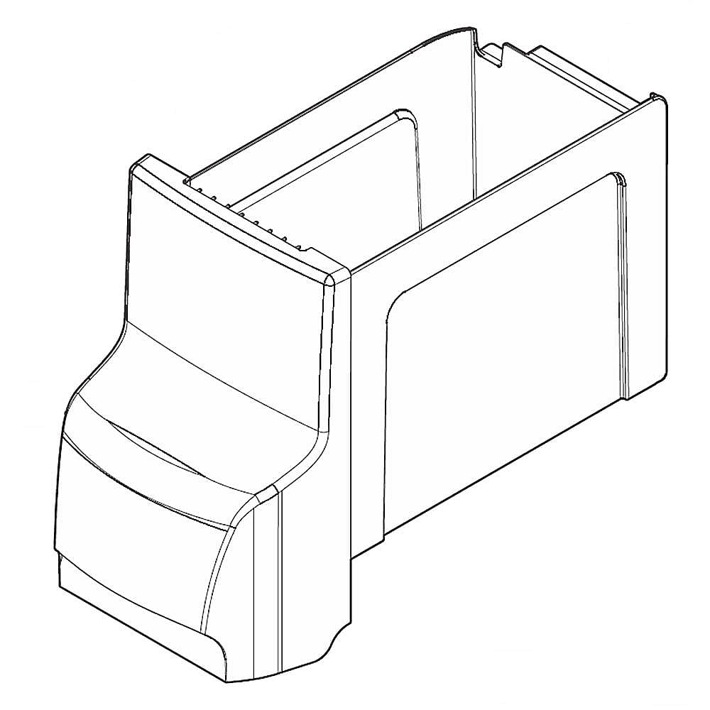 Part #5304522720, Refrigerator Ice Container / 17.30 x 11.00 x 7.00