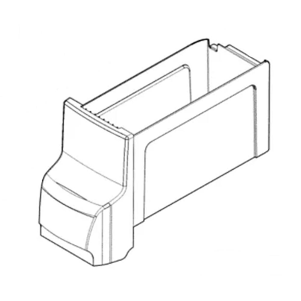 Part #5304522722, Frigidaire Refrigerator Ice Container Assembly / 21.05 x 11.00 x 7.00