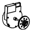 Refrigerator Evaporator Fan Motor for Frigidaire FFHT1824US - Part 5304523502