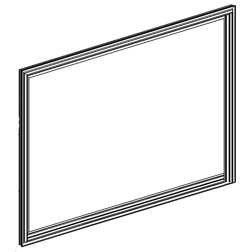 Part #5304523537, Refrigerator Freezer Door Gasket (White) / 29.50 x 19.80 x 1.80