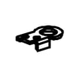 Stop,door ,middle Hinge 5304523542