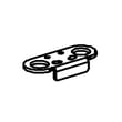 Stop,door ,lower Hinge 5304523544