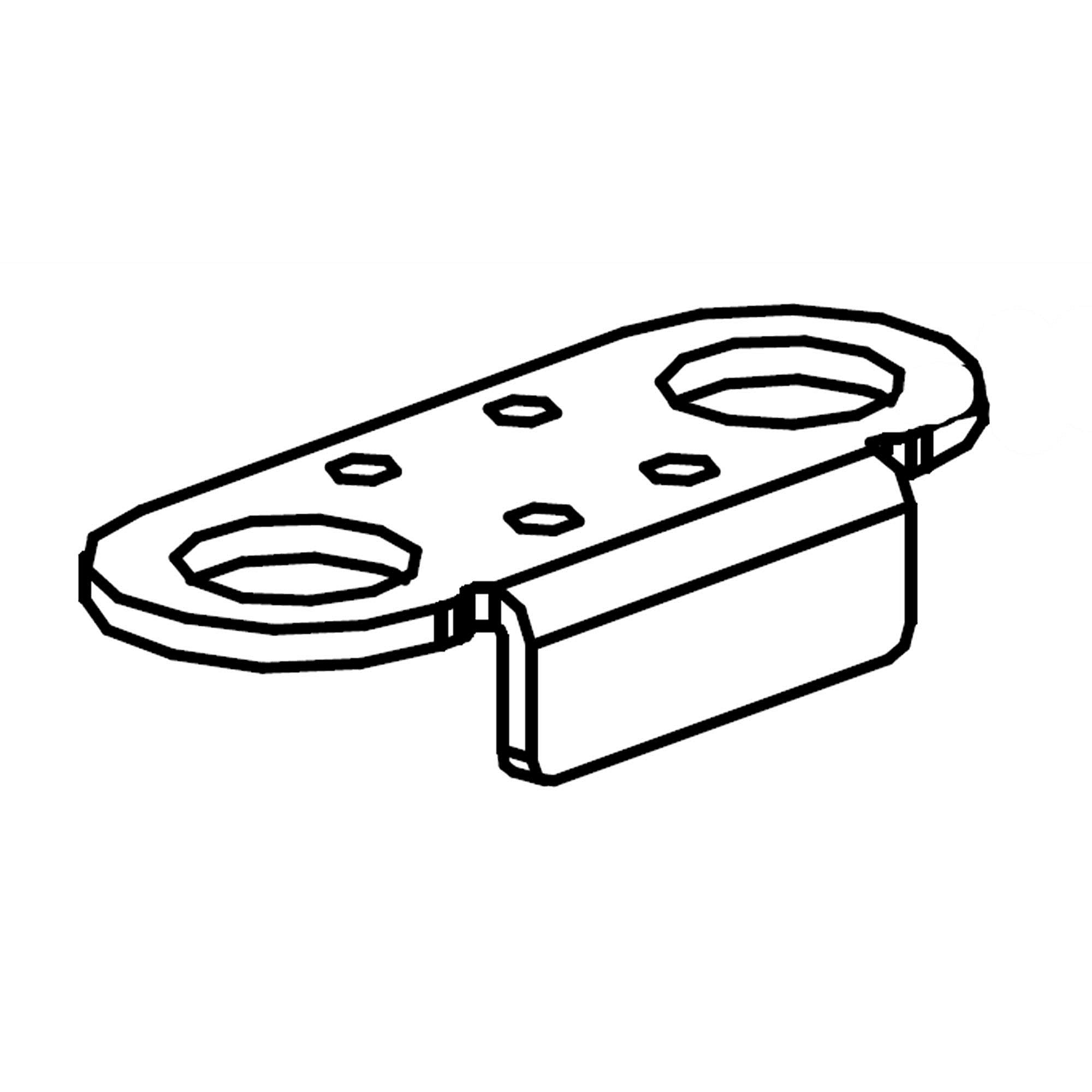 Part #5304523653, Frigidaire Stop, door