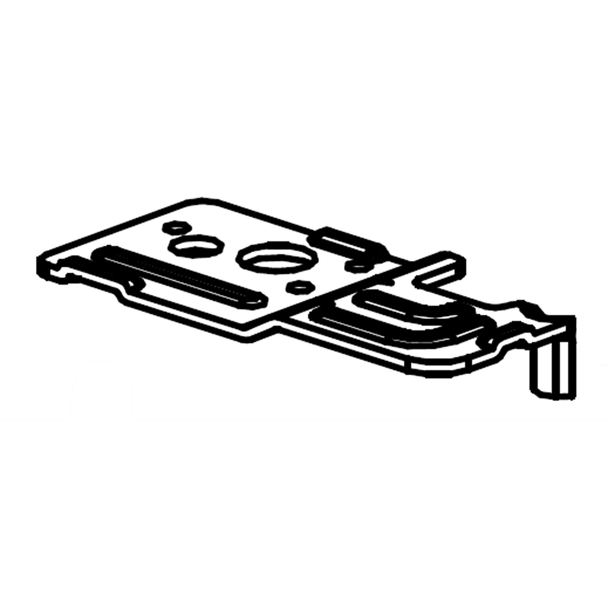 Part #5304523669, Frigidaire Hinge, door , upper