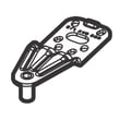 Hinge,upper for Frigidaire FFFU20F2VW0 - Part 5304523689