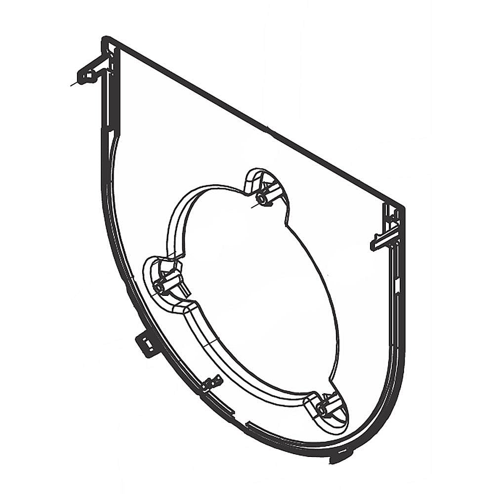 Part #5304523722, Mount-Fan, evaporator / 16.30 x 10.30 x 2.20