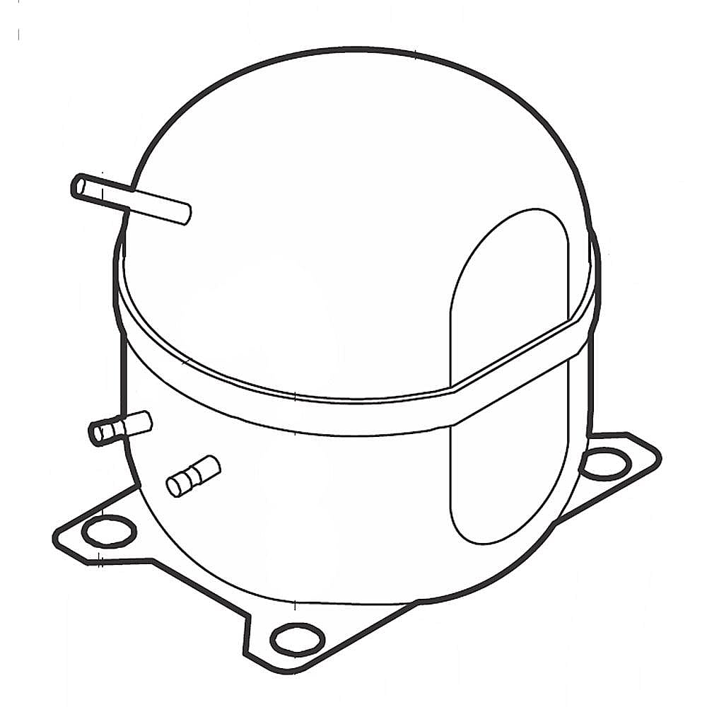 Refrigerator Compressor (replaces 241650209, 241650212, 297438450)