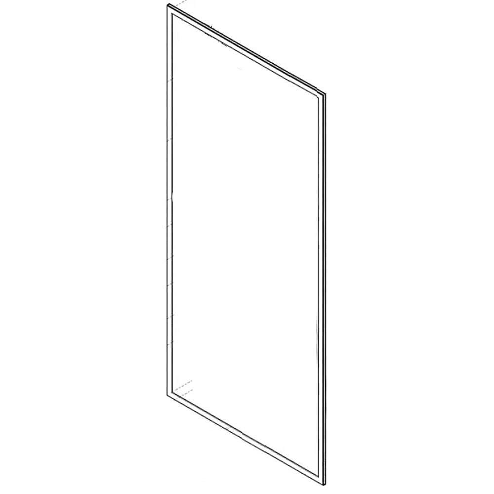 Part #5304524887, Freezer Door Gasket (Replaces 5304523811) / 29.25 x 19.00 x 1.75