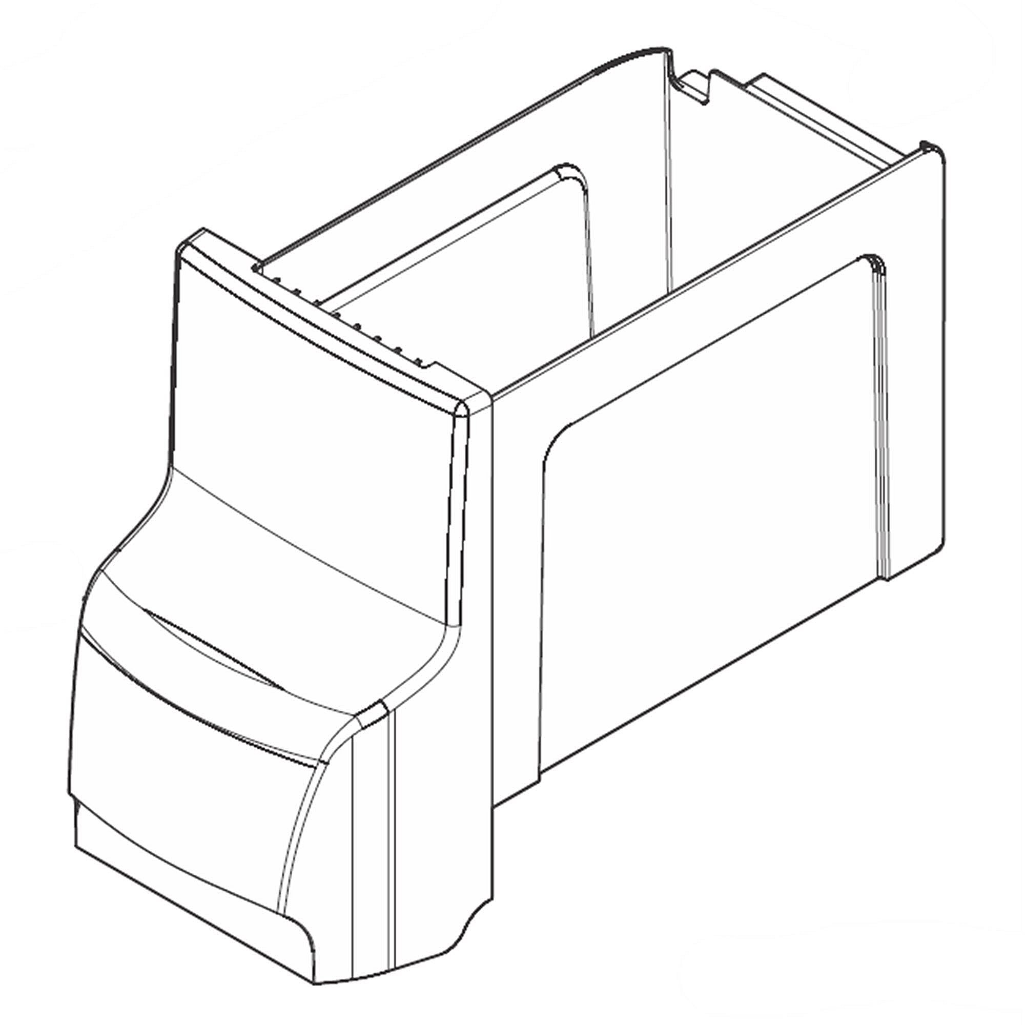 Frigidaire Part #5304526872, Ice Containe | 21.60 x 11.00 x 9.10