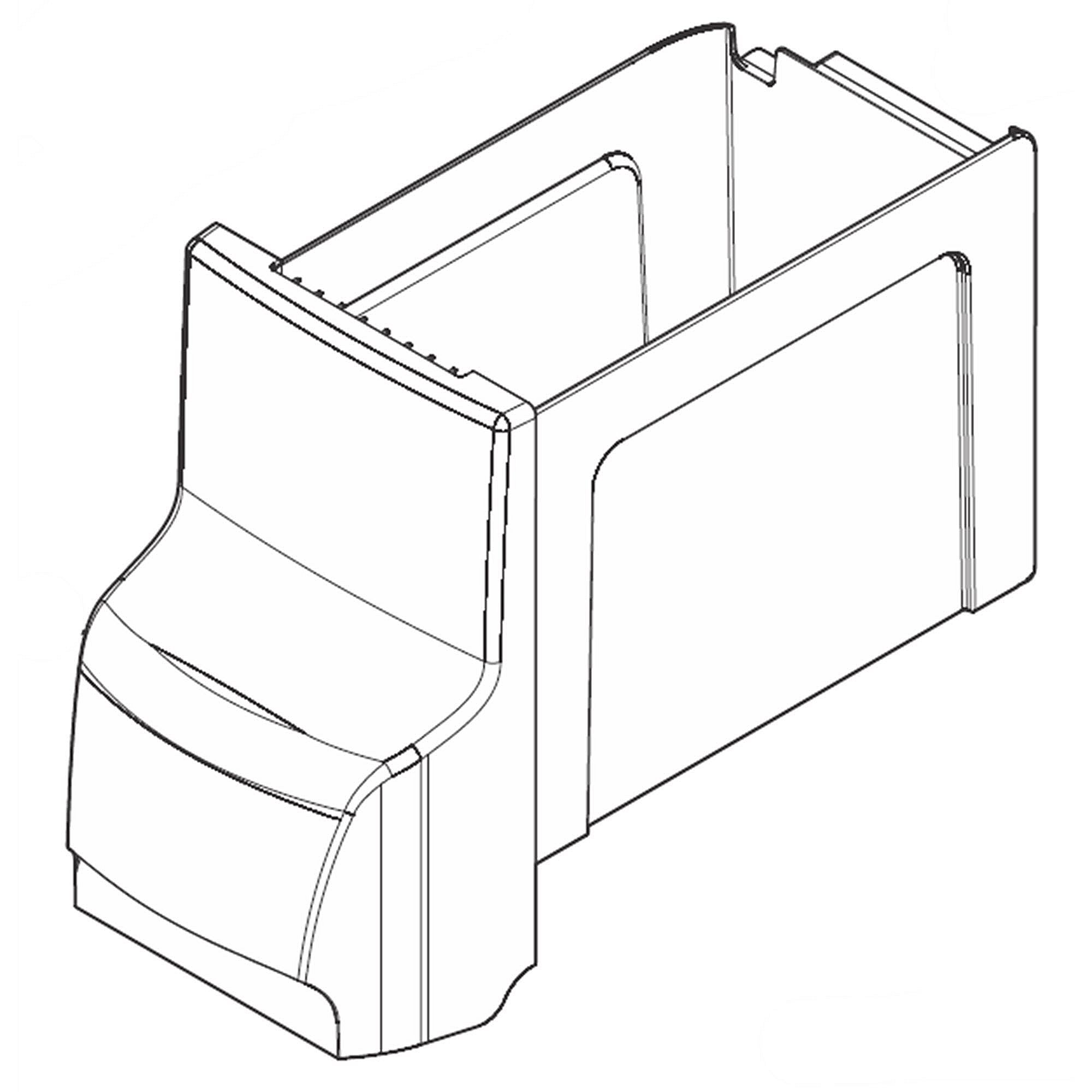 Frigidaire Part #5304526873, Refrigerator Ice Container Assembly | 19.70 x 10.95 x 6.95