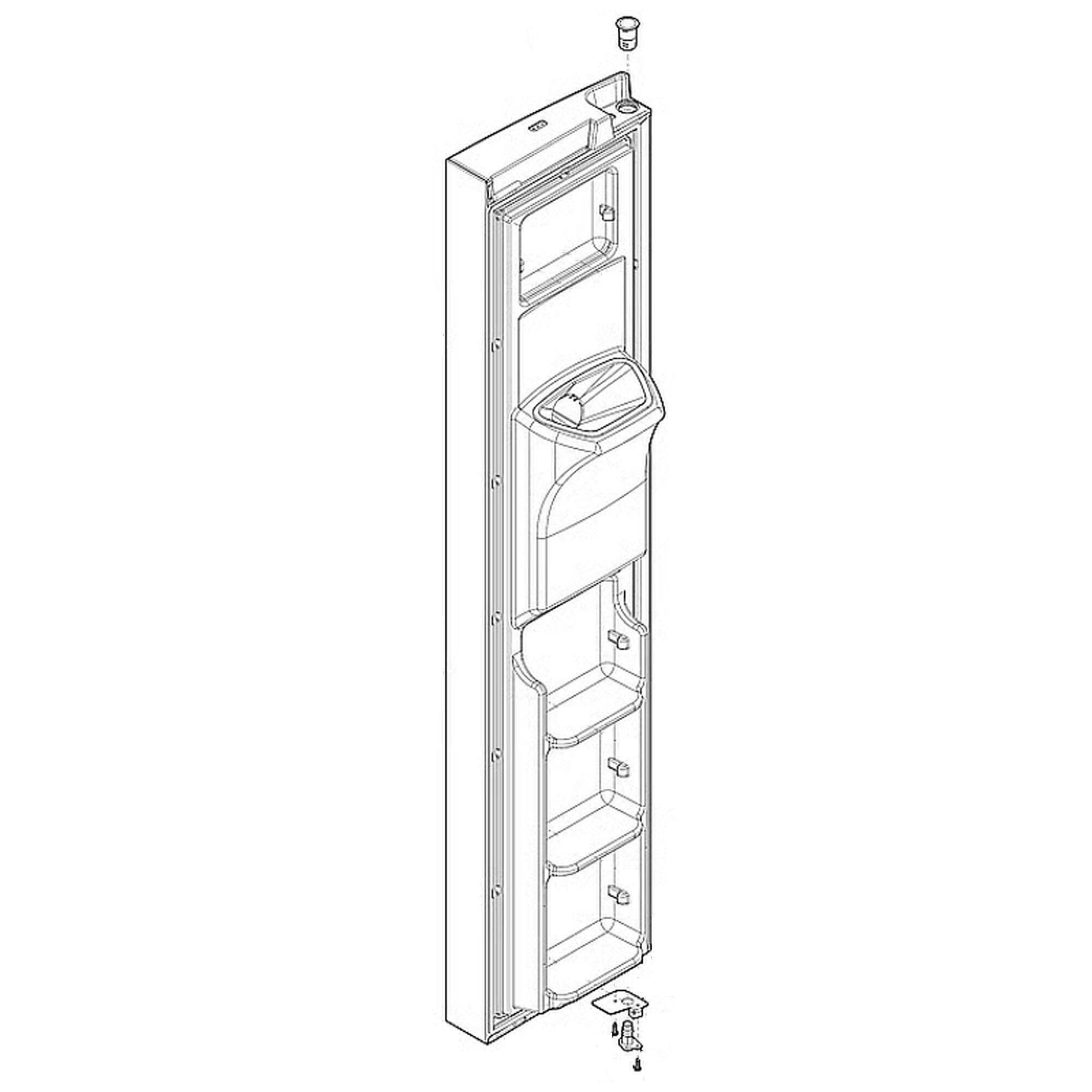 Frigidaire Part #5304527003, Freezer Door Assembly