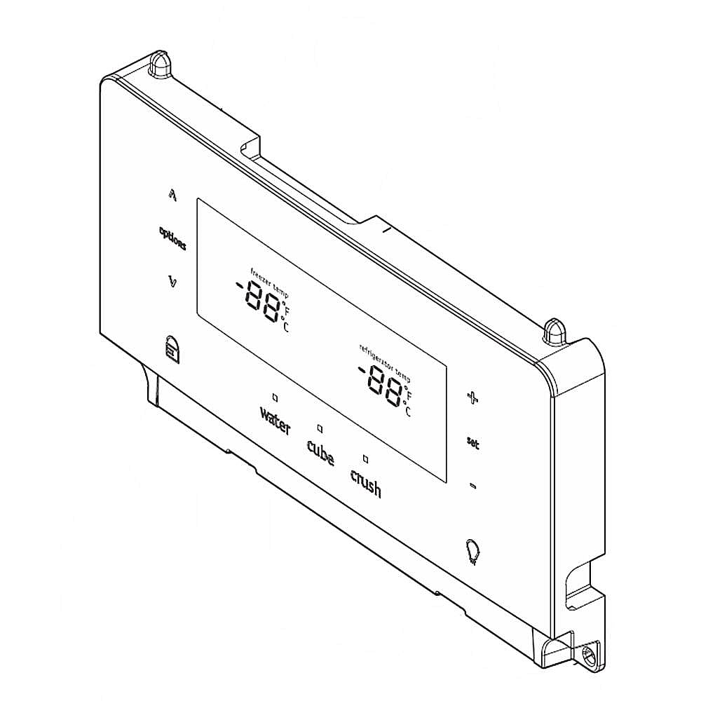 Refrigerator Dispenser User Interface Control