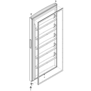 Freezer Door Assembly 5304525765