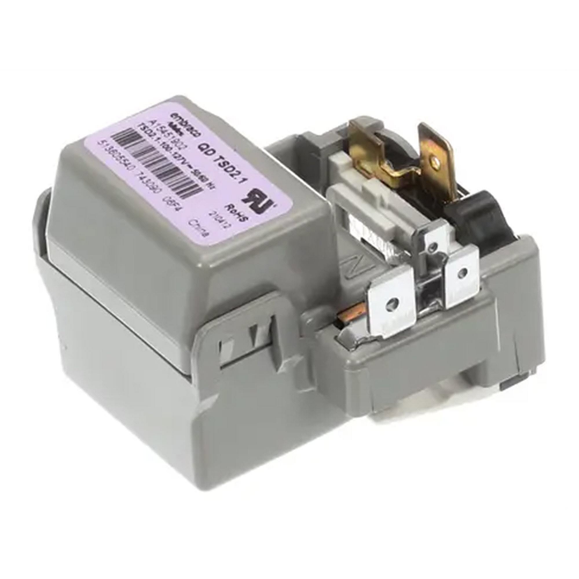 Part #5304529285, Refrigerator Compressor Start Relay / 2.00 x 1.55 x 1.40