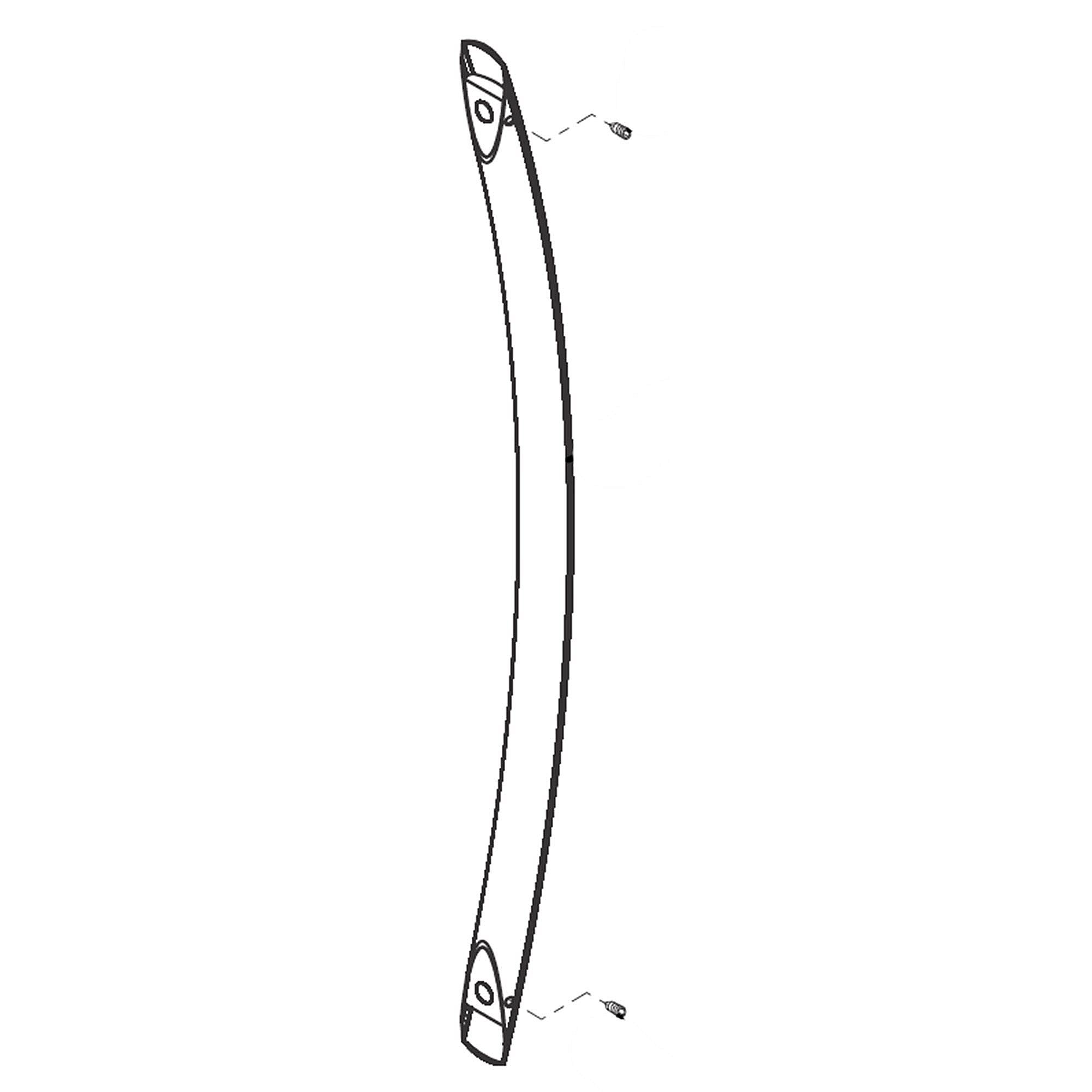 Frigidaire Part #5304529485, Refrigerator Door Handle Assembly