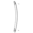 Refrigerator Door Handle Assembly for Frigidaire FRFG1723AV - Part 5304529485