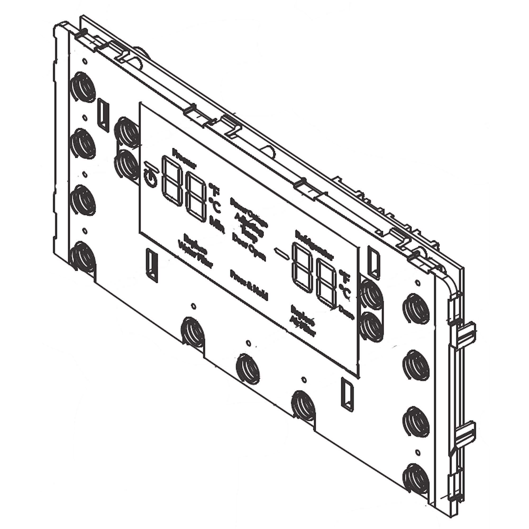 Part #5304529572, Refrigerator Dispenser User Interface Control