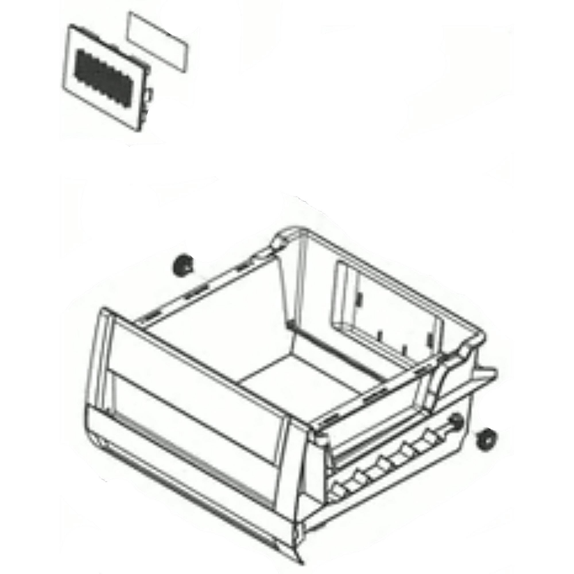 Part #5304529585, Refrigeration Appliance Drawer